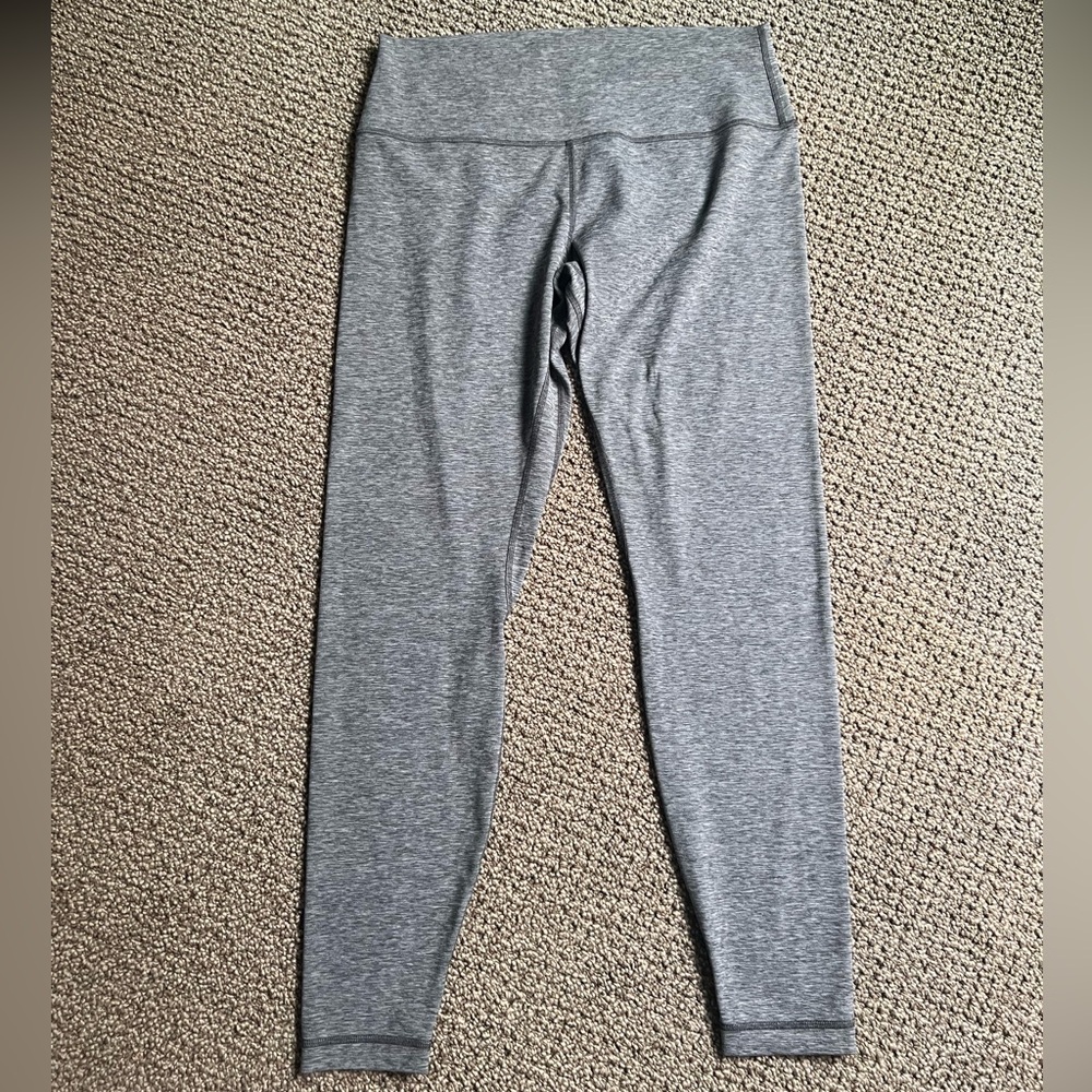 Lululemon Align High-Rise Pant 28 inch in Heathered Core Medium Grey Sz 14